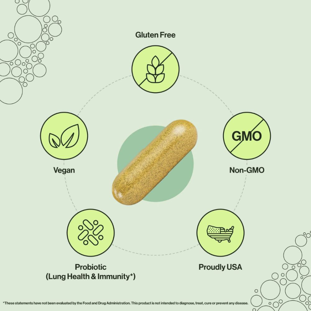 NaturesBreath Lung Support Probiotics