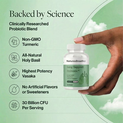NaturesBreath Lung Support Probiotics