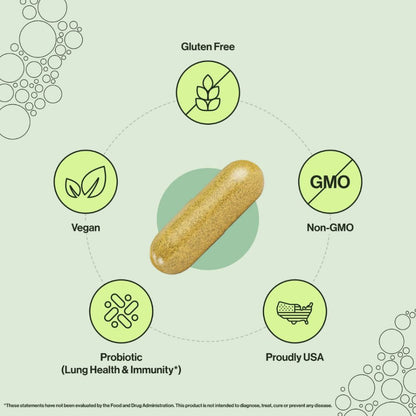 NaturesBreath Lung Support Probiotics
