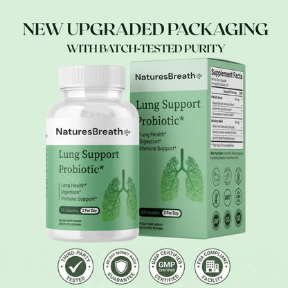 NaturesBreath Lung Support Probiotics