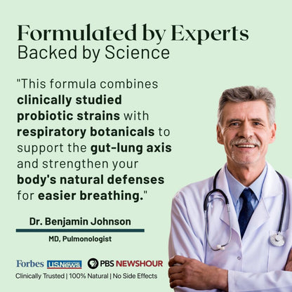 NaturesBreath Lung Support Probiotics